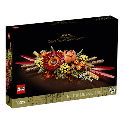 LEGO Botanical Collection – Dekorácia so sušených kvetov